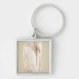 Statue of a woman keychain