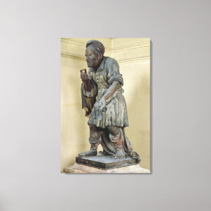 Statue of Aesop Canvas Print