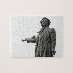 Statue of Alexander Pushkin, Saint Petersburg Jigsaw Puzzle