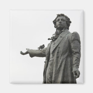 Statue of Alexander Pushkin, Saint Petersburg Magnet