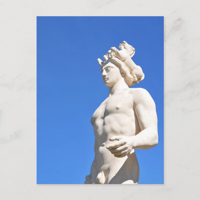 Statue of Apollo (Neptune) Postcard (Front)