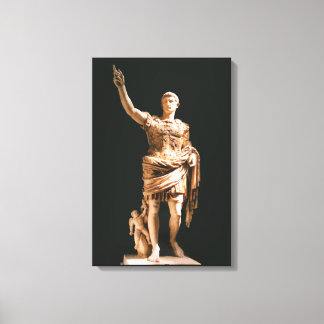 Statue of Augustus Caesar Canvas Print