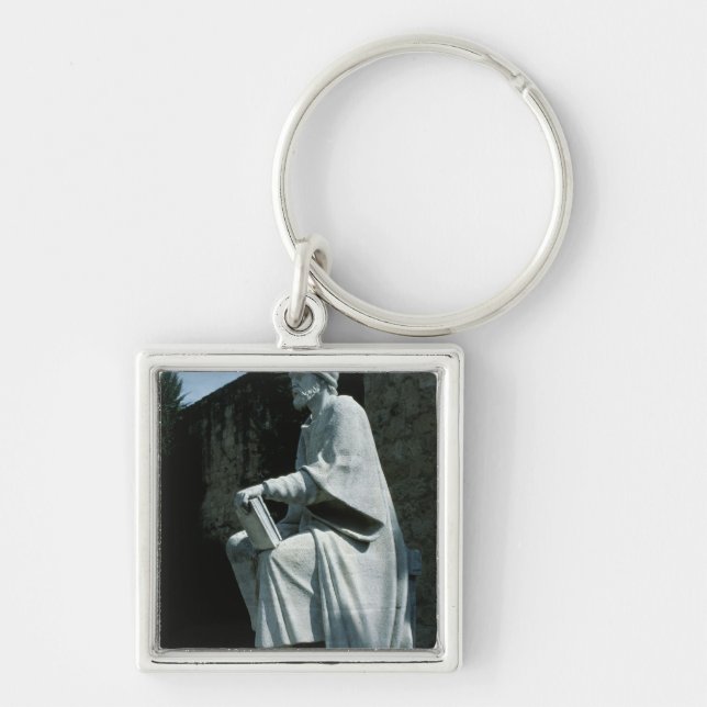 Statue of Averroes Keychain (Front)
