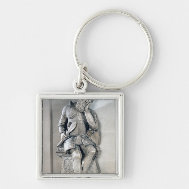 Statue of Charles de Maigny  1557 Keychain (Front)