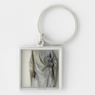 Statue of Charles V  King of France, 1365-80 Keychain
