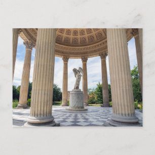 Statue of Cupidon, Temple of love in Versailles Postcard