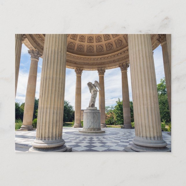 Statue of Cupidon, Temple of love in Versailles Postcard (Front)