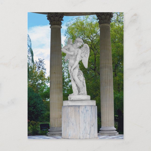 Statue of Cupidon, Temple of love in Versailles Postcard (Front)