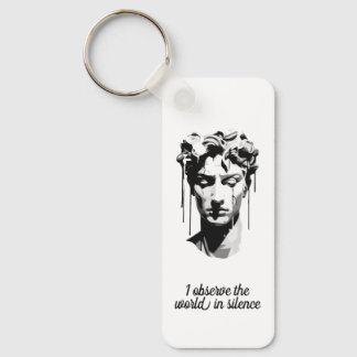 Statue of David by Michelangelo Keychain