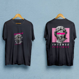 Statue of David with glasses intense feelings T-Shirt