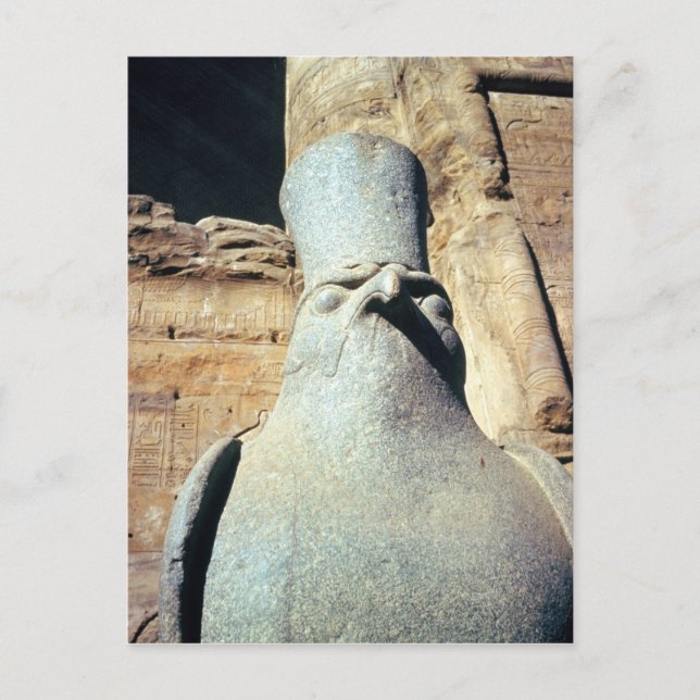 Statue of Horus Postcard (Front)