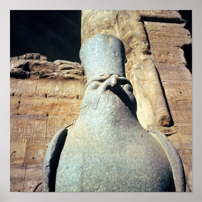 Statue of Horus Poster (Front)