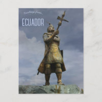 Statue of Huyna Cápac Cuenca Ecuador