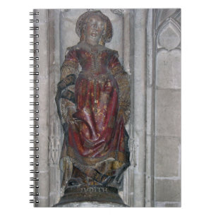 Statue of Judith (polychrome stone) Notebook