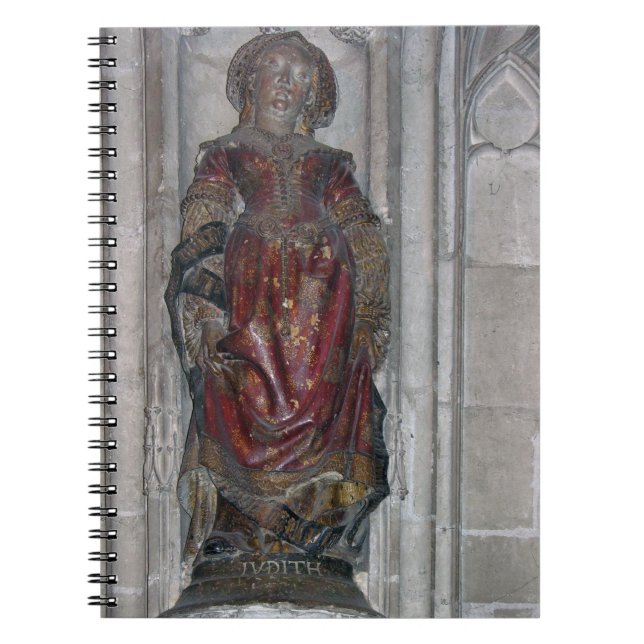 Statue of Judith (polychrome stone) Notebook (Front)