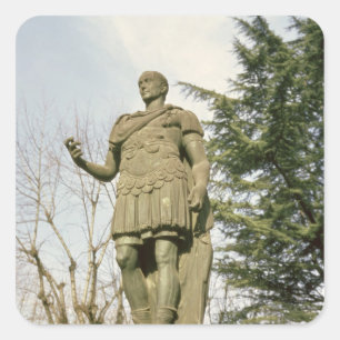 Statue of Julius Caesar Square Sticker