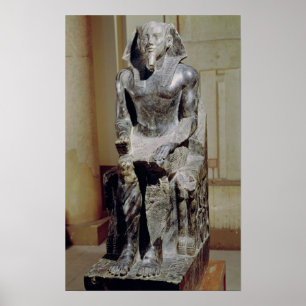 Statue of Khafre Poster