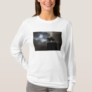 Statue of King Kralja Tomislava silhouetted T-Shirt