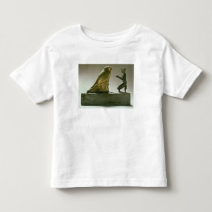 Statue of King Taharqa worshipping the falcon-god Toddler T-shirt