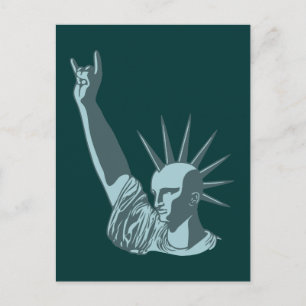 Statue of Liberal Dosage Postcard