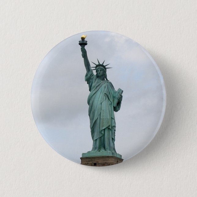 Statue of Liberty 2 Inch Round Button (Front)