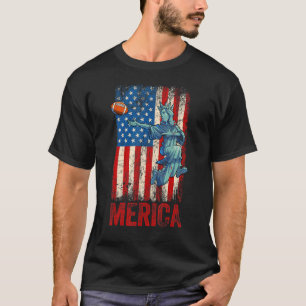 Statue Of Liberty 4th Of July Women Men American U T-Shirt