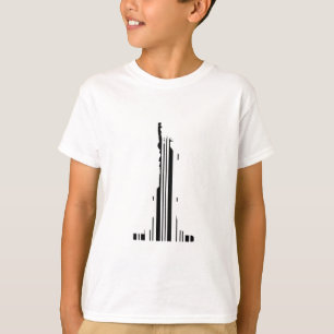 STATUE OF LIBERTY BAR CODE New York Barcode T-Shirt