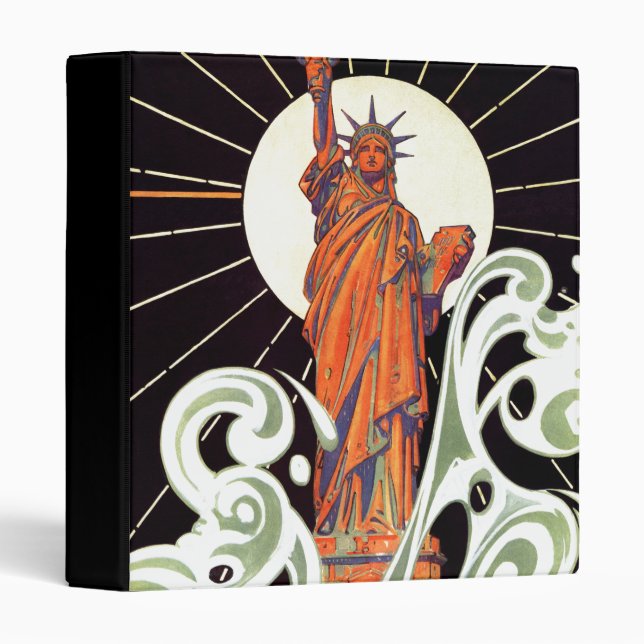 Statue of Liberty Binder (Front/Spine)