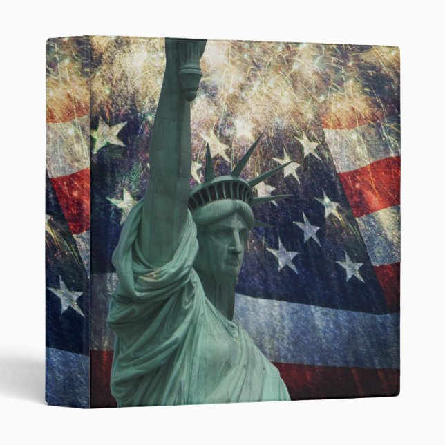 Statue of Liberty Binder (Front/Spine)