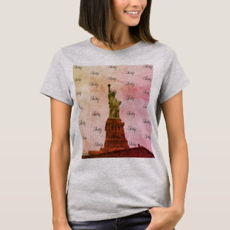 Statue of Liberty Burnout T-Shirt