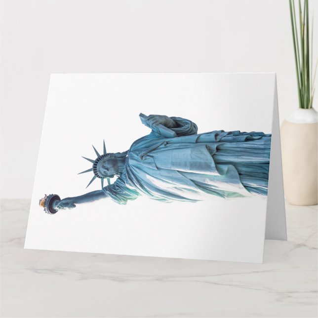 Statue of liberty   card (Front)