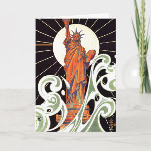Statue of Liberty Card
