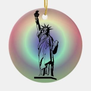 Statue of Liberty Ceramic Ornament
