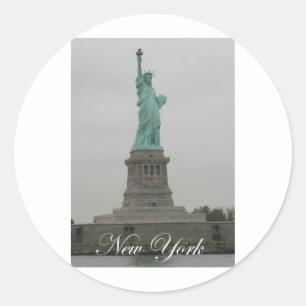 Statue of Liberty Classic Round Sticker