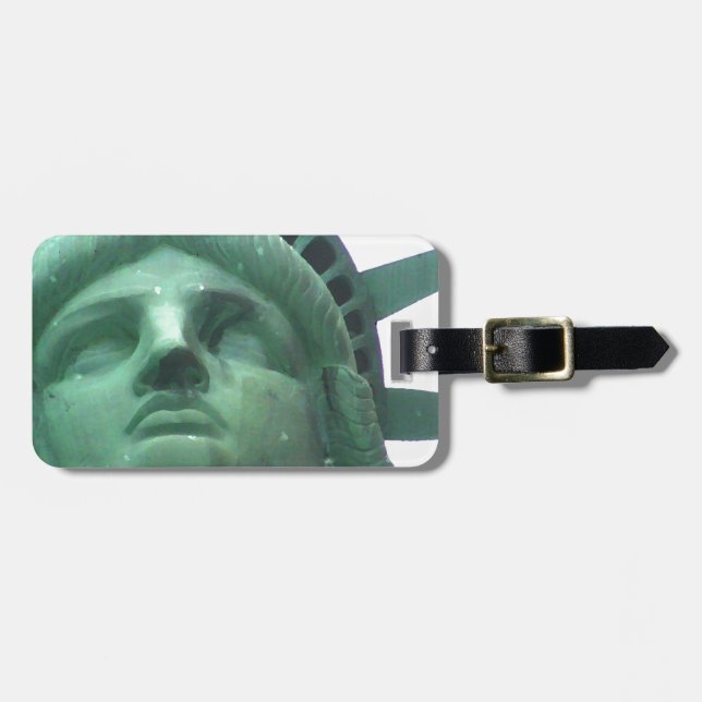 Statue of Liberty Close Up Luggage Tag (Front Horizontal)