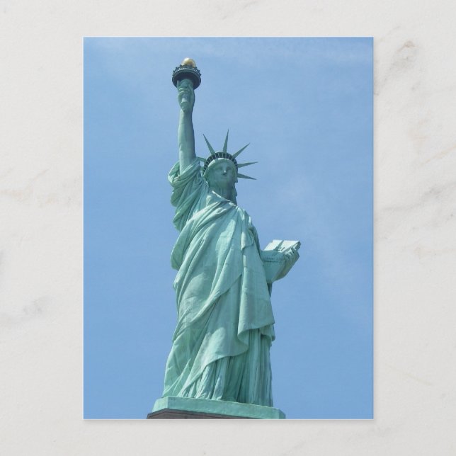 Statue of Liberty - Closeup Postcard (Front)