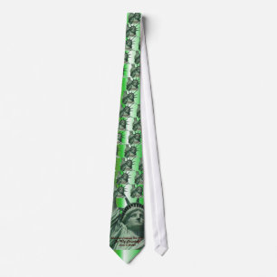 Statue of Liberty Crying Tie