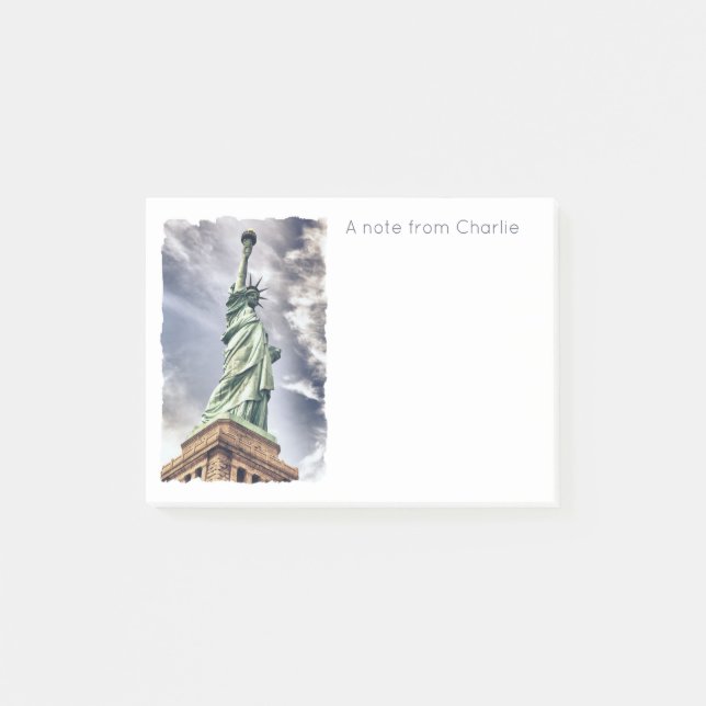 Statue of Liberty custom notes (Front)