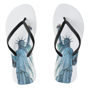 Statue of liberty flip flops