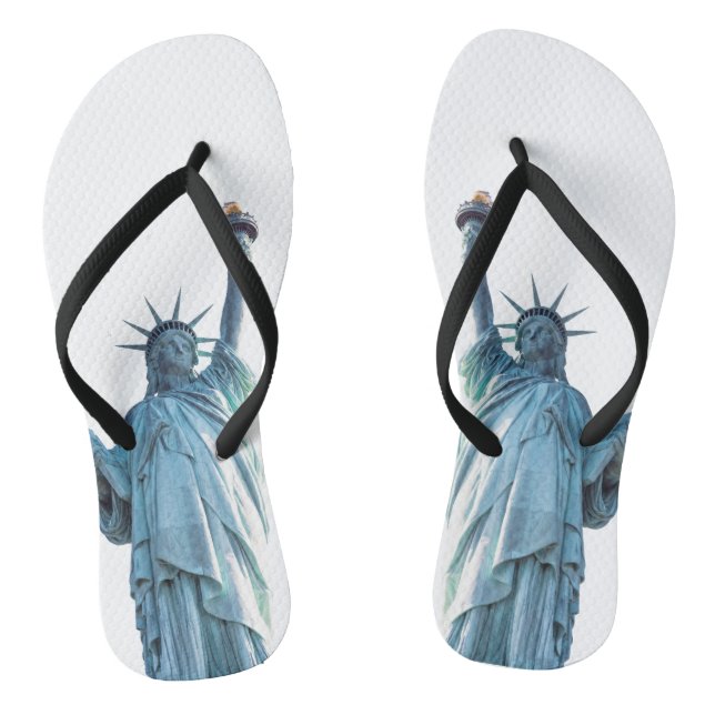 Statue of liberty   flip flops (Footbed)
