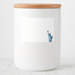 Statue of liberty  food label