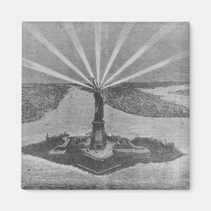 Statue of Liberty, from 'The Graphic' Magnet