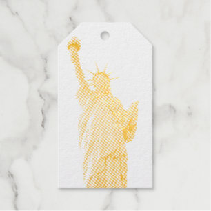 Statue of liberty   gift tags