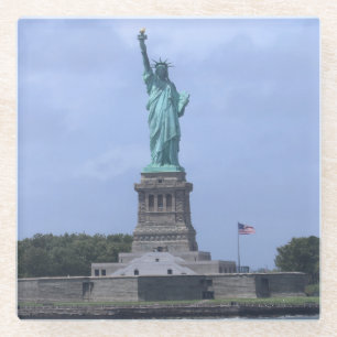 Statue of Liberty Glass Coaster