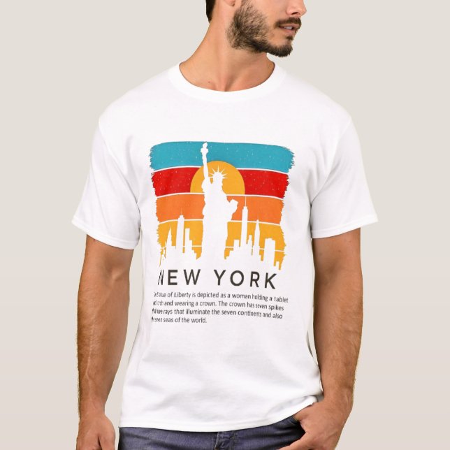 Statue of Liberty – Icon of Freedom Tee (Front)