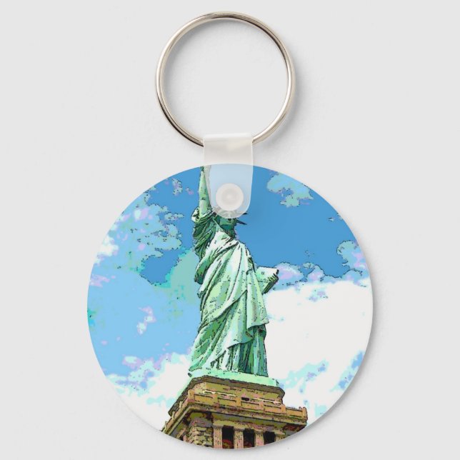 Statue of Liberty Keychain (Front)
