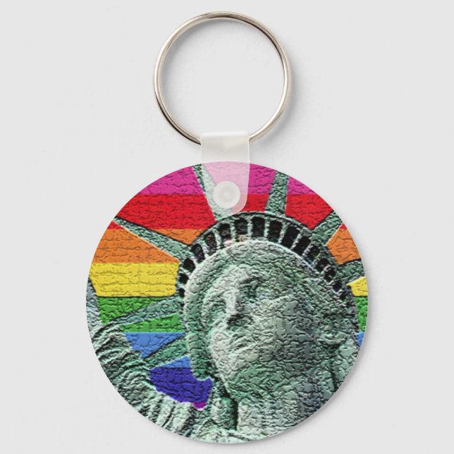statue of liberty keychain (Front)