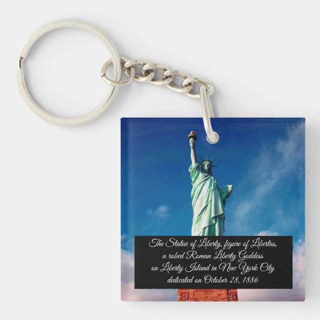 Statue of Liberty Keychain (Front)