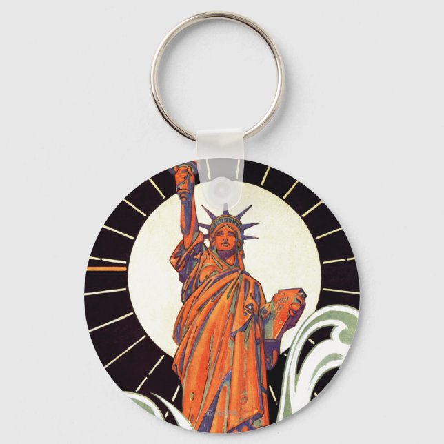 Statue of Liberty Keychain (Front)
