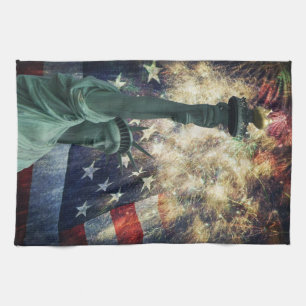 Statue of Liberty Kitchen Towel